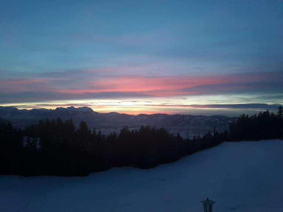 Grosszuegige Ferienwohnung Am Skigebiet Boedele Mit Rheintalblick Дорнбірн Екстер'єр фото