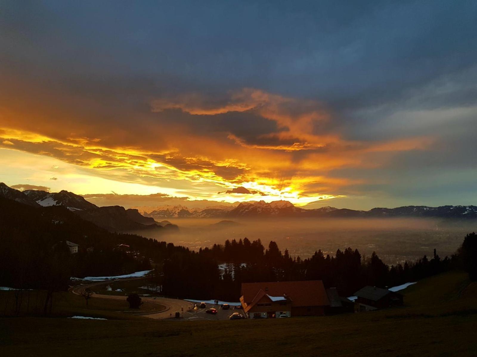 Grosszuegige Ferienwohnung Am Skigebiet Boedele Mit Rheintalblick Дорнбірн Екстер'єр фото